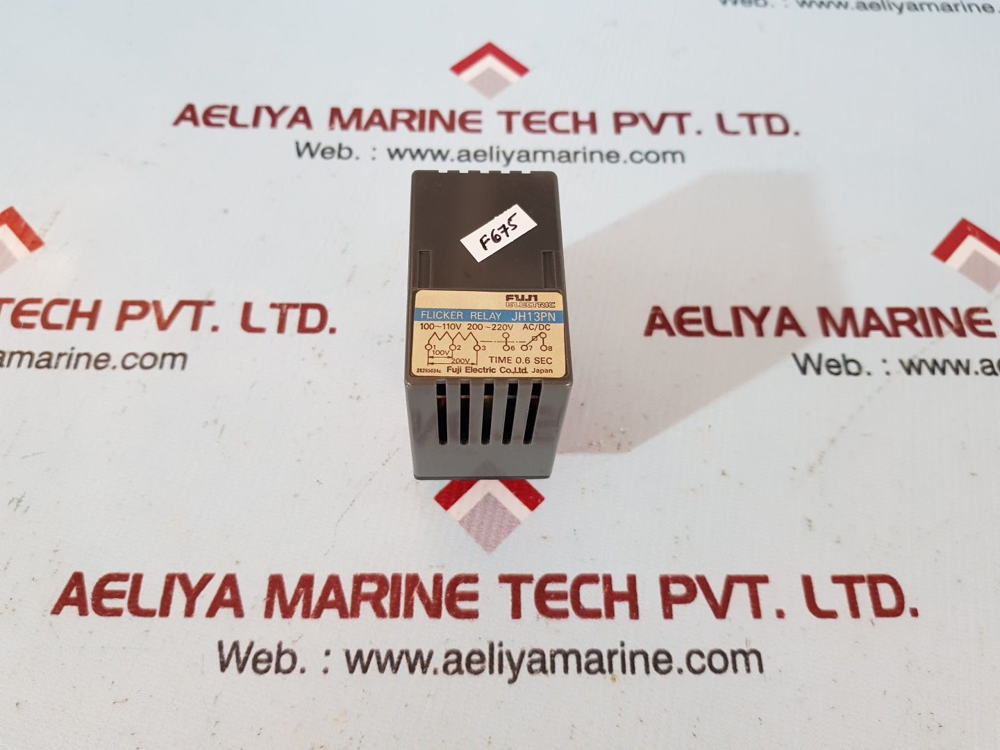 Fuji Electric Jh13Pn Flicker Relay 100~110V 200~220V Ac/Dc