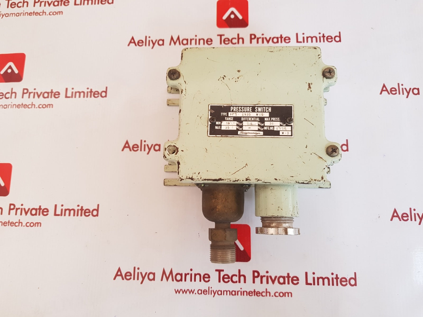 Saginomiya fps-c135 wuq pressure switch 