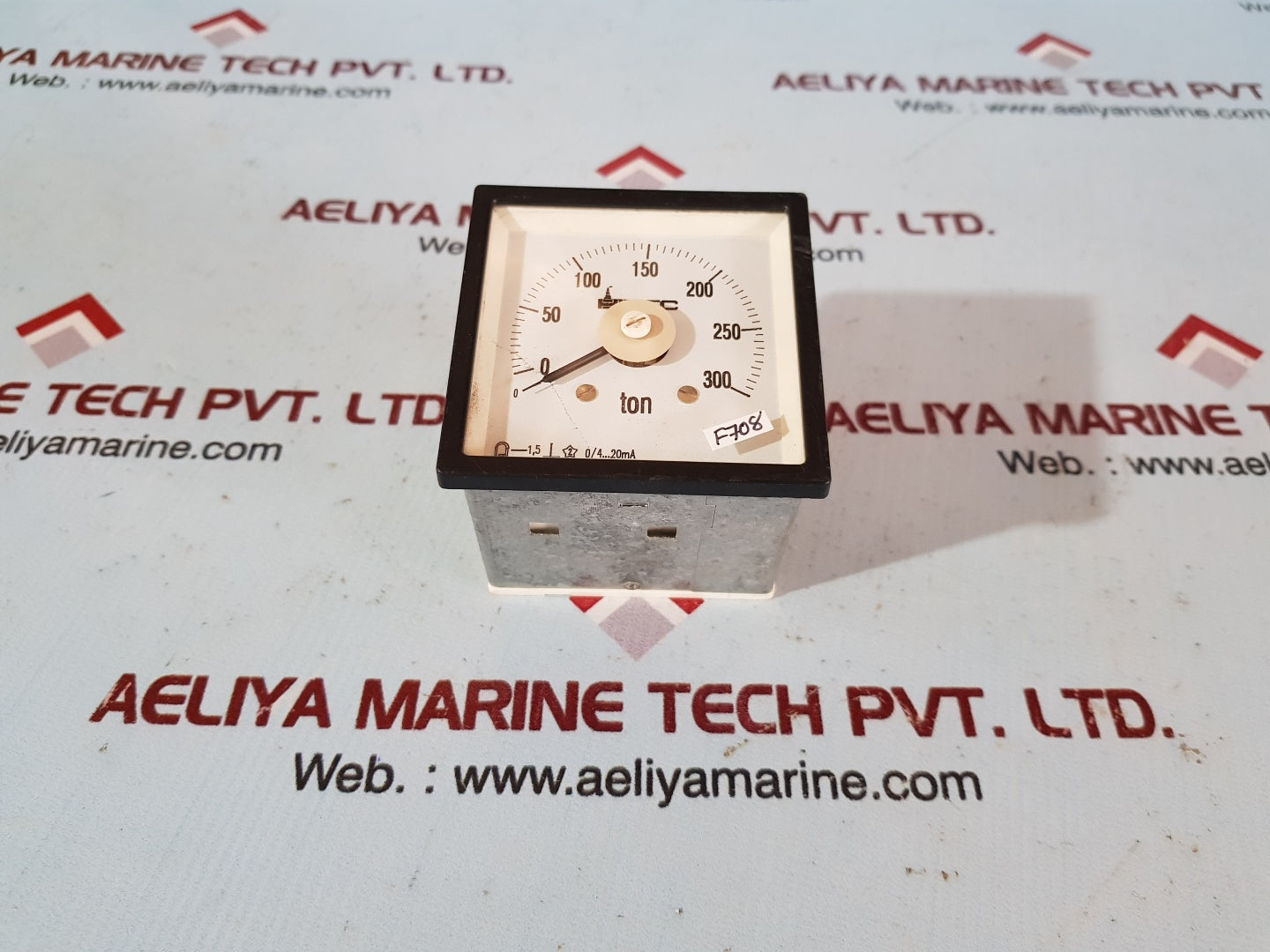 Hitec 0/4...20ma panel meter 0 to 300 ton