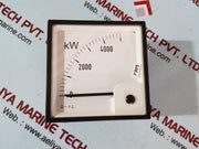 0 to 4000 kw meter