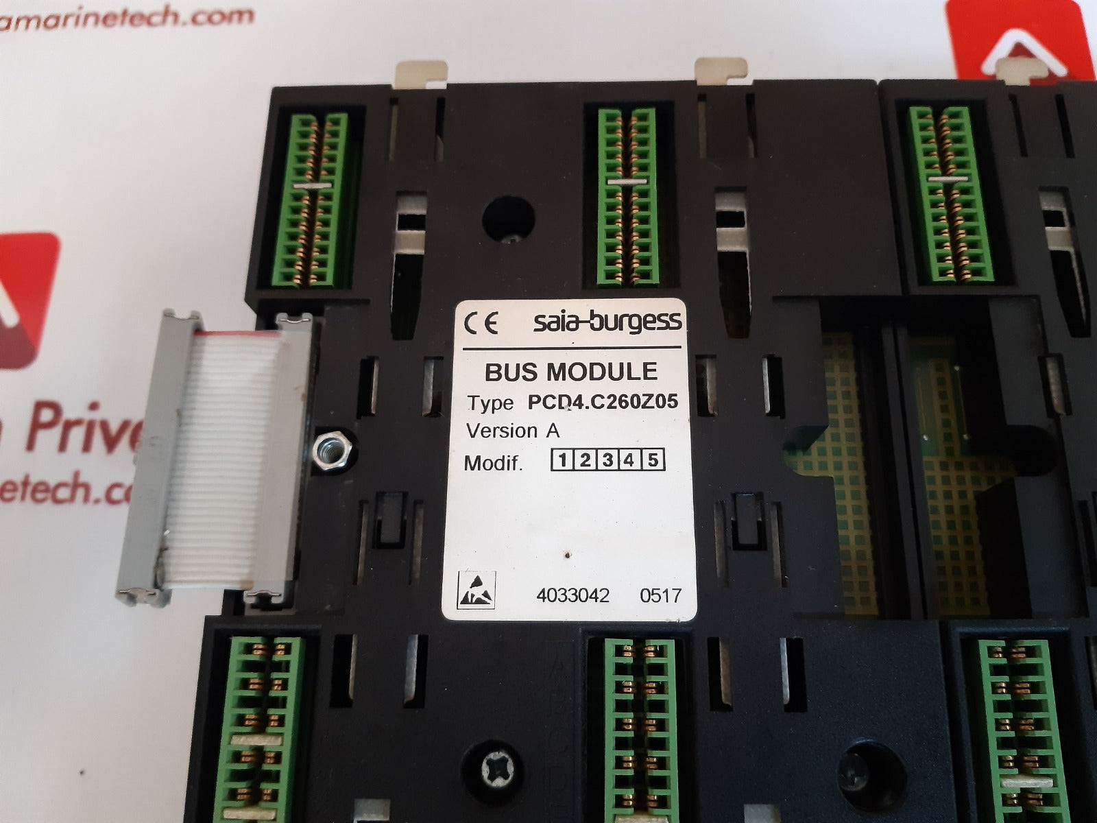 Saia burgess pcd4.c260z05 cpu bus module