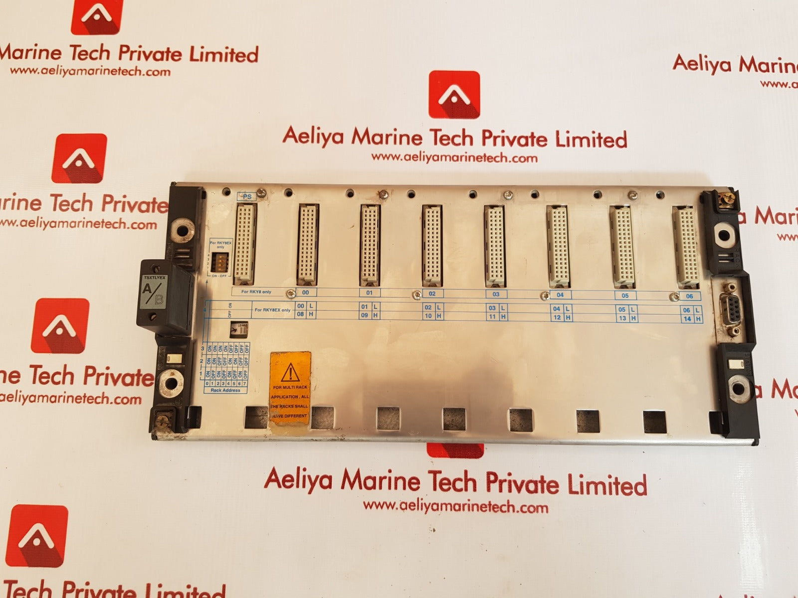 Schneider tsxrky8ex premium 8 slot extension rack