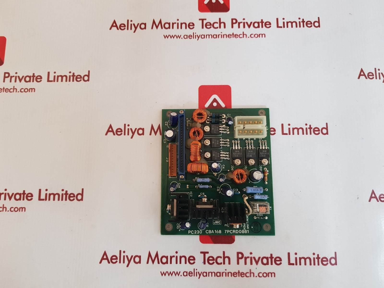 Jrc pc230 cba168 7pcrd0881 pcb card