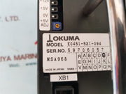 Okuma opus 7000 e7191-855-019-2 cpu/if rack 12 e0451-521-094