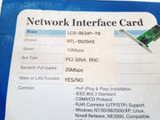 Lanstar lcs-8634p-tb network interface card  rtl-8029as