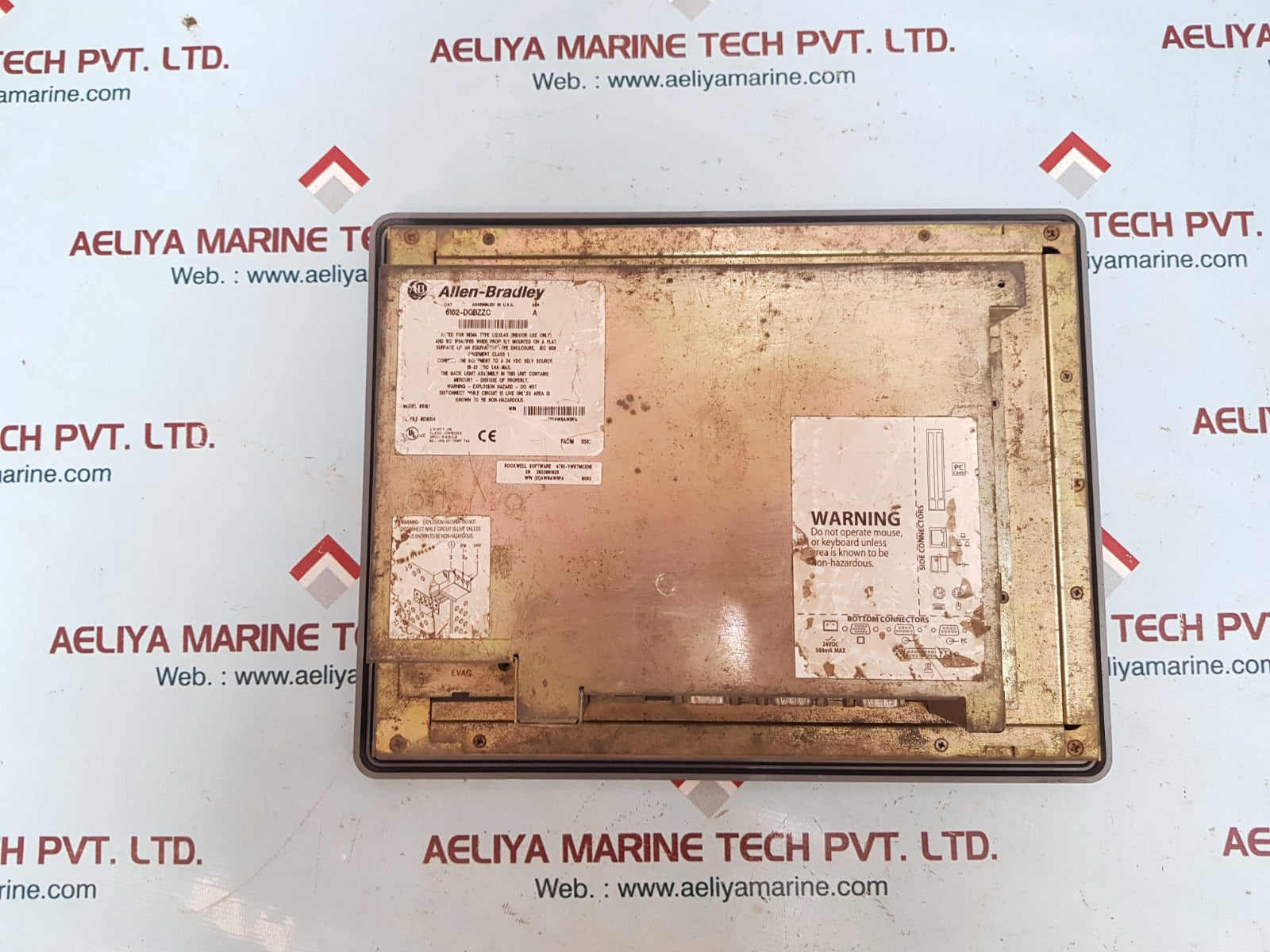 Allen-bradley aggreko 6182-dgbzzc ser a operator interface 