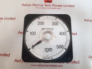 Yokogawa 86JA7562 RPM Meter 0-500 RPM