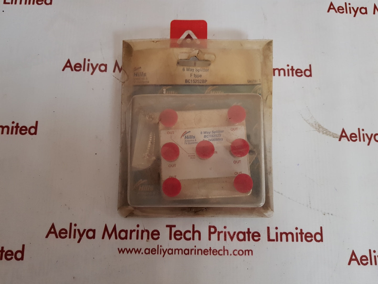 Hills antenna & tv systems 6 way splitter bc15252s