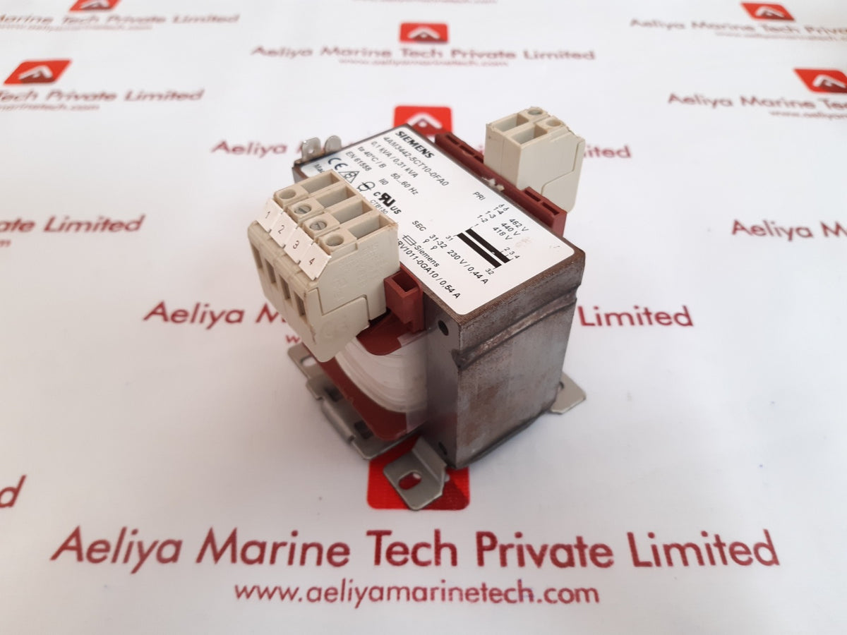 Siemens 4am3442-5ct10-0fa0 transformer
