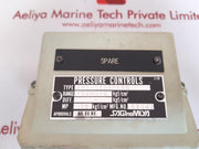 Saginomiya ans-c106pk5q pressure controls