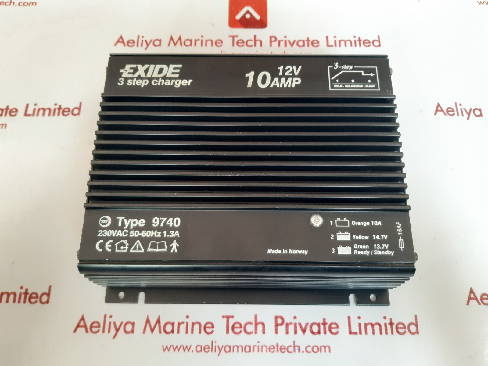 Exide 9740 3 step charger control 230vac 50-60hz 1.3 a