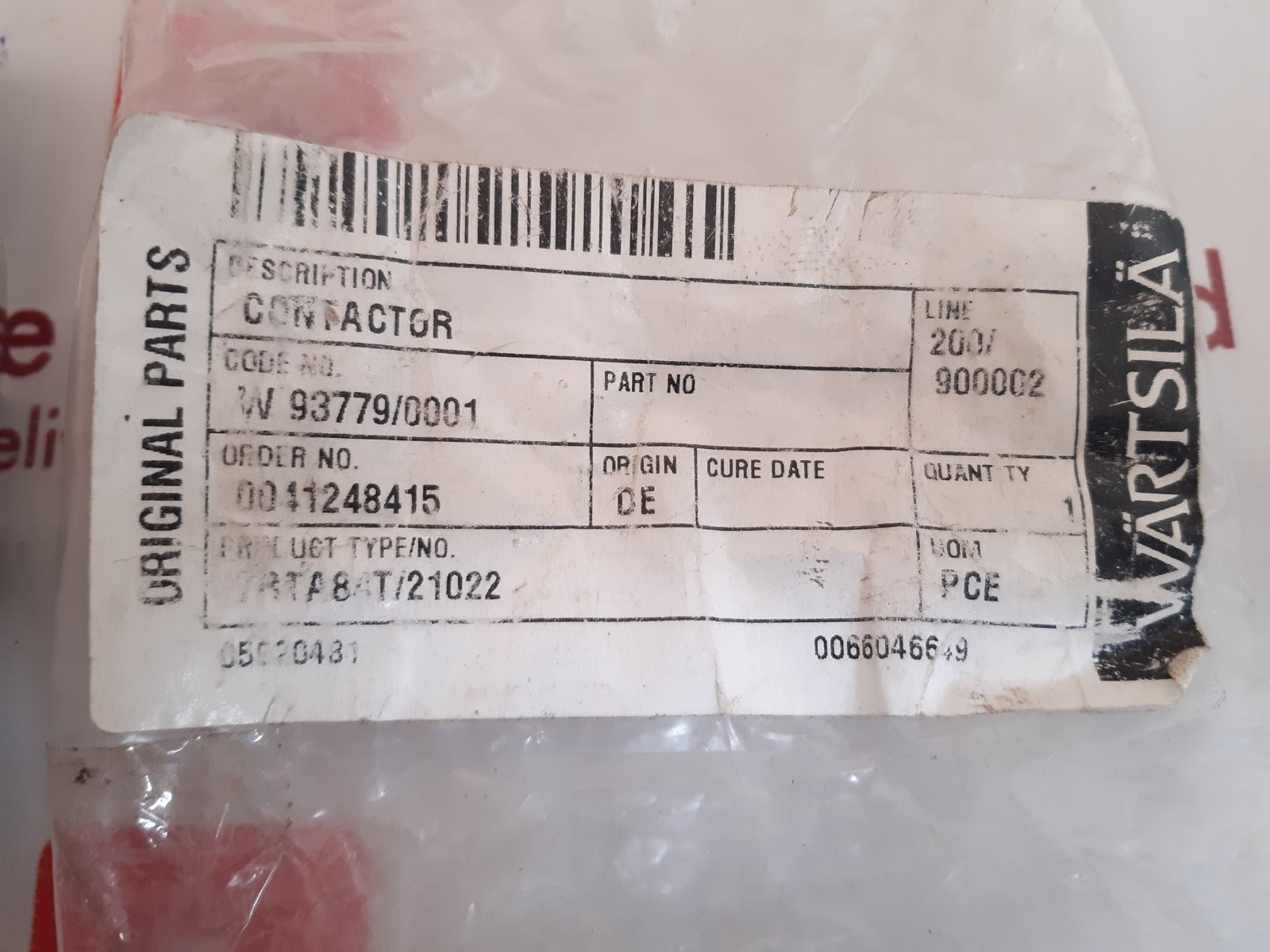 Kuramoto u1-1 spare parts box