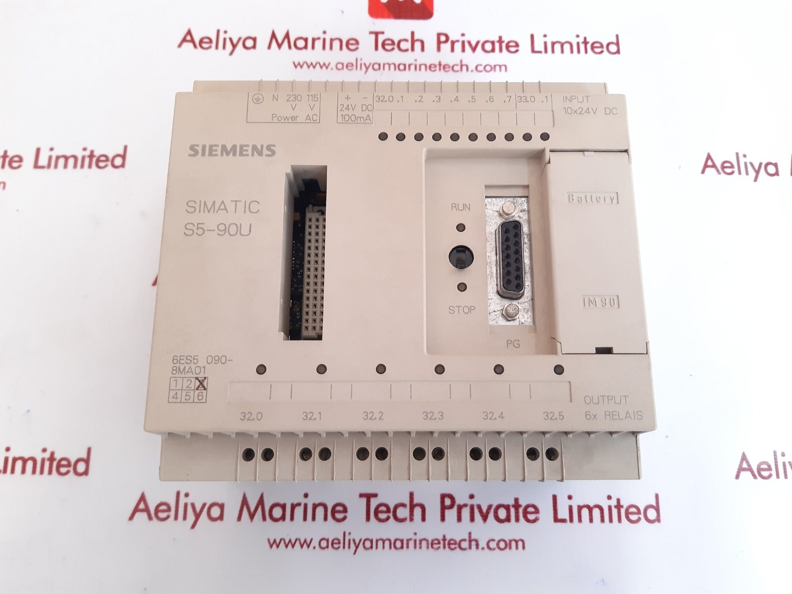 Siemens simatic s5 6es5 090-8ma01 programmable controller