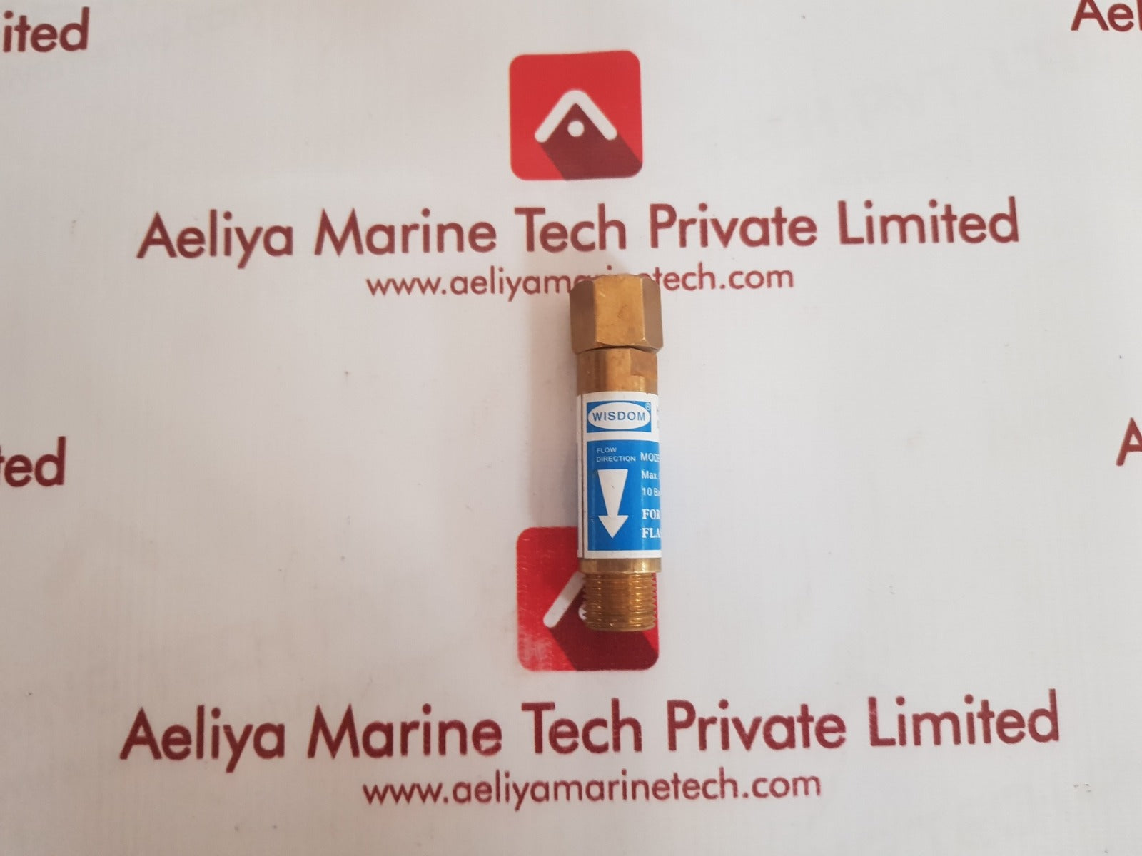 Wisdom 288 for regulator flash back arrestor