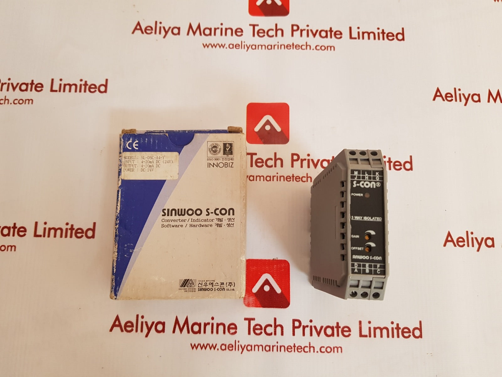 Sinwoo s-con sl-dsc-a4-y 3 way isolated dc converter