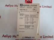 Pepperl+fuchs we 77/ex-2 230v switch amplifier 129198