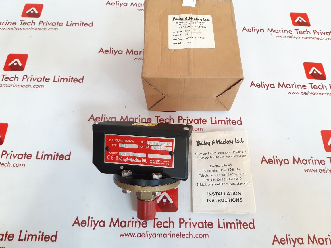 Bailey 1381 Pressure Switch