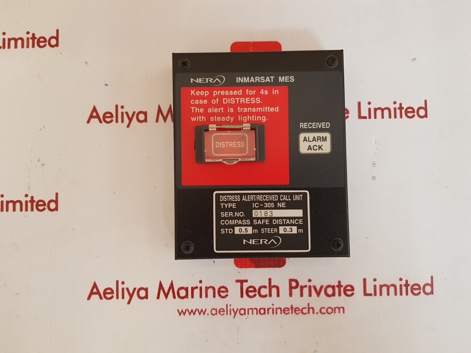 Nera ic-305 ne distress alert/received call unit