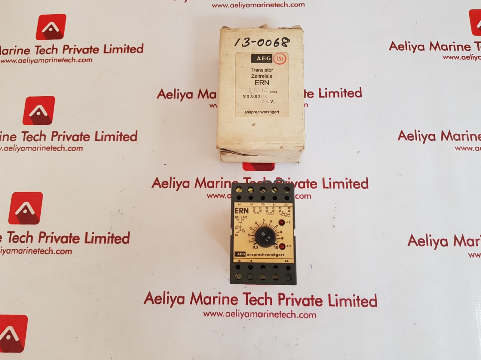 Aeg Ern Transistor Time Relay 910 346 308