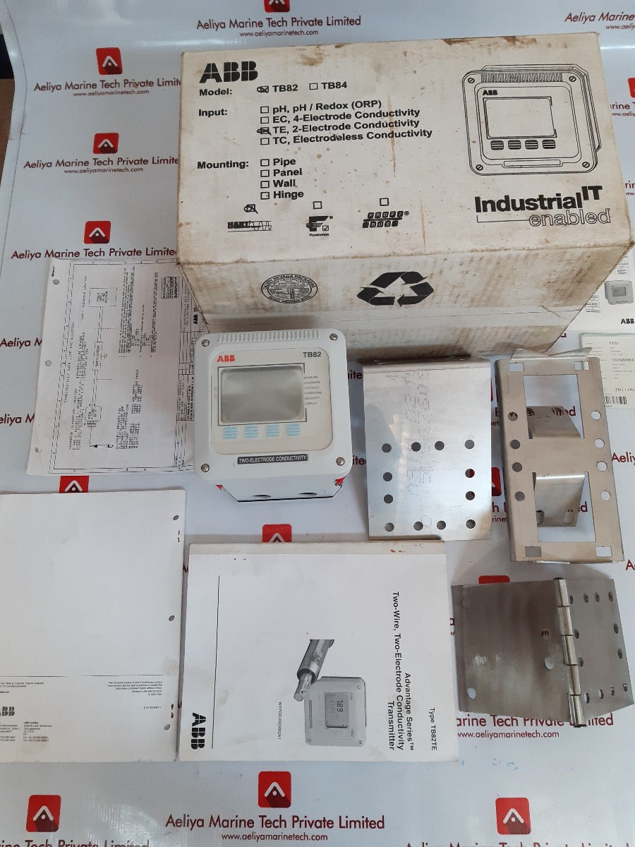 Abb tb82 hart conductivity transmitter tb82te2110012