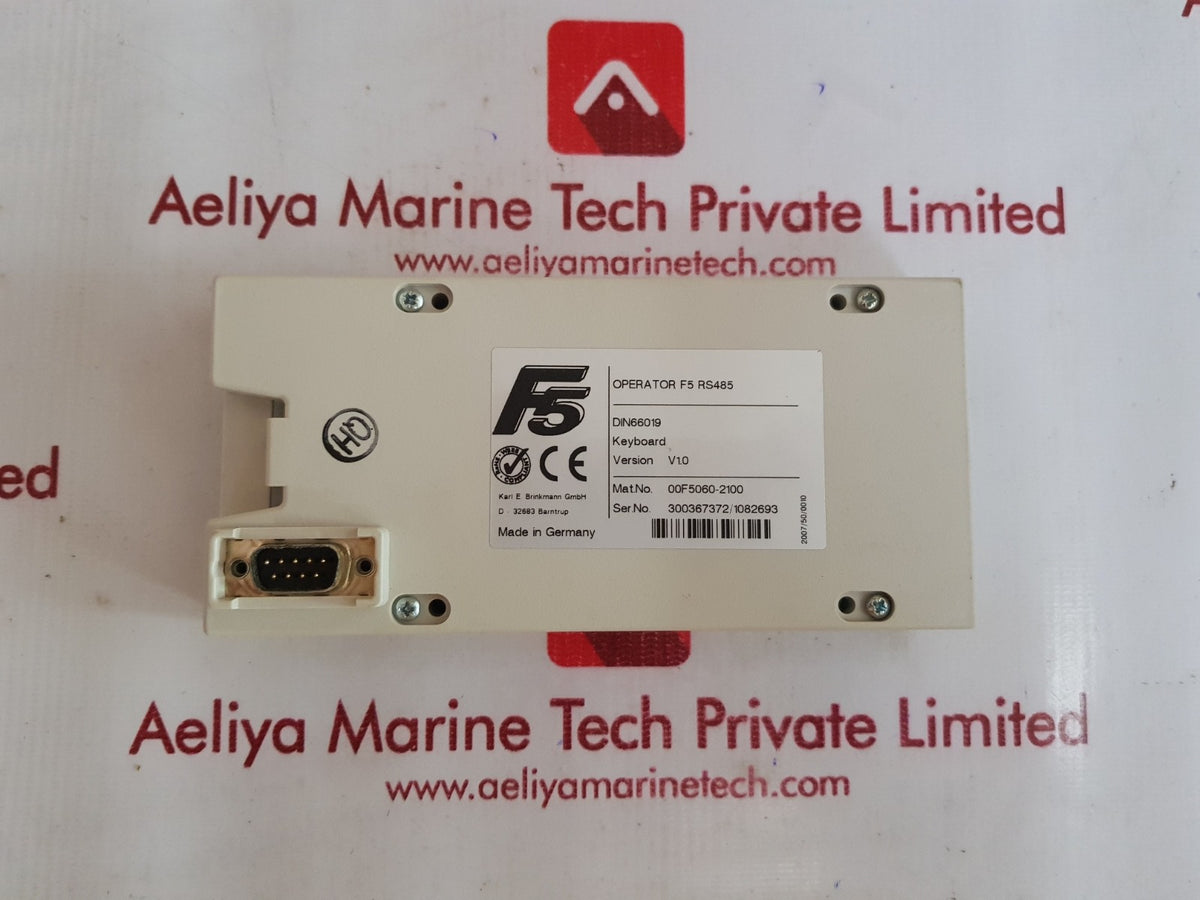 Keb operator 00.f5.060-2000 operator interface f5 rs485 – Aeliya Marine