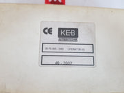 Keb operator 00.f5.060-2000 operator interface f5 rs485