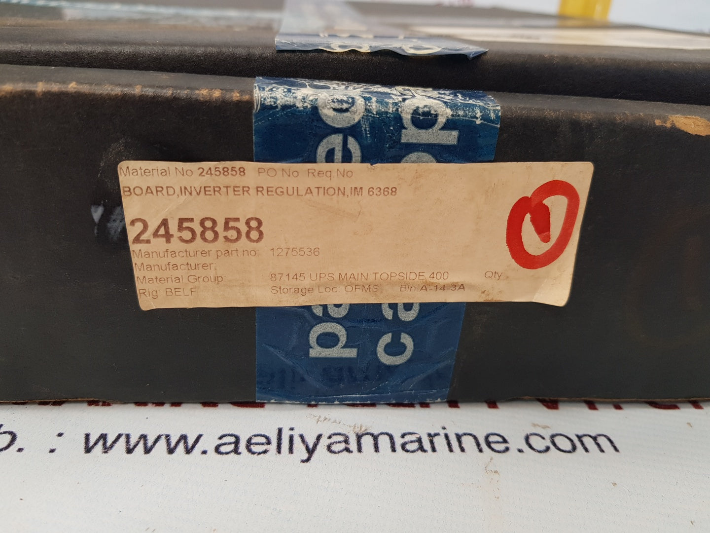 Invertomatic Im 6368 A Inverter Regulation Board 1275536