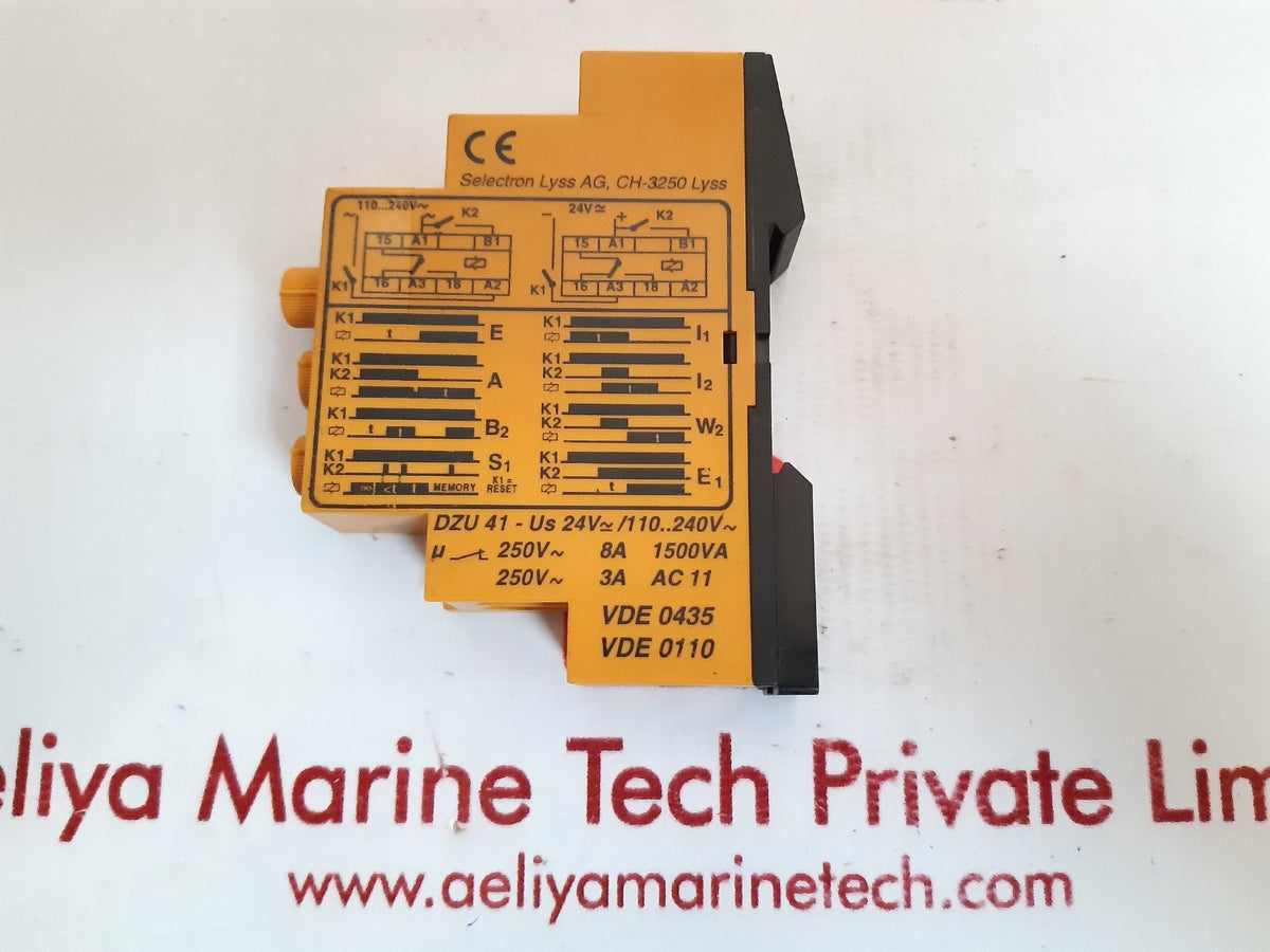 Selectron dzu 41 timer module dzu 41-us – Aeliya Marine