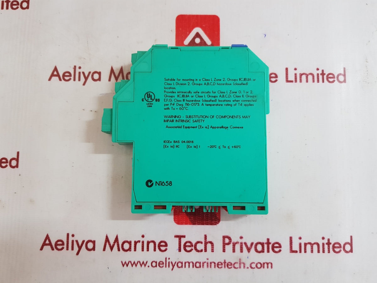 Pepperl+fuchs kfd2-stc4-ex1.2o smart transmitter isolator – Aeliya Marine
