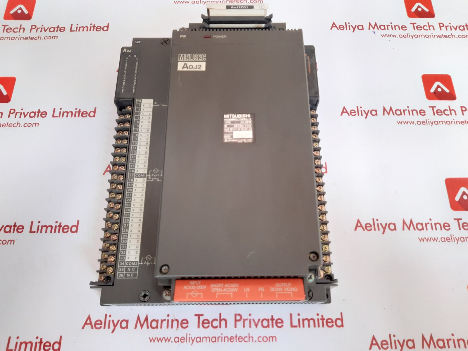 Mitsubishi a0j2pw programmable controller
