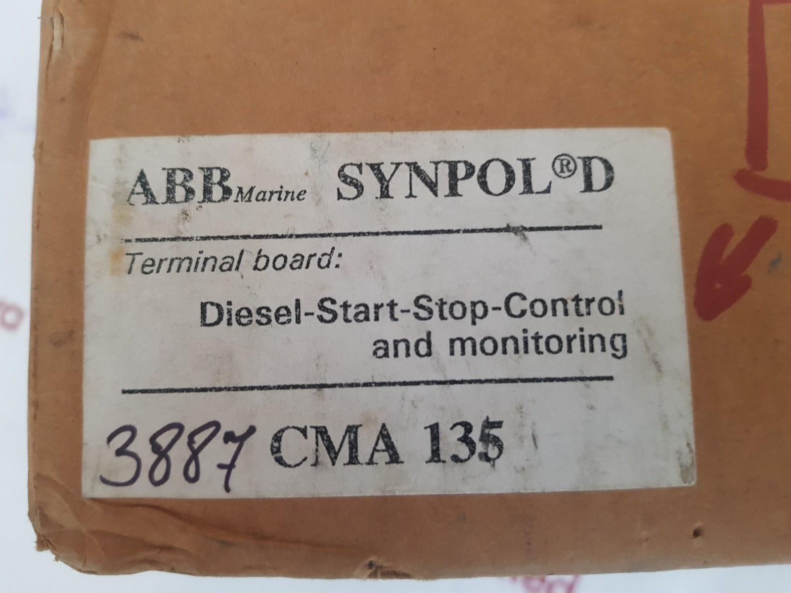 Abb synpol d cma 135 3dde 300 415 automatic diesel start module