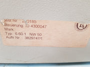 Boll & kirch 2100 bfilter control panel 6262114/002