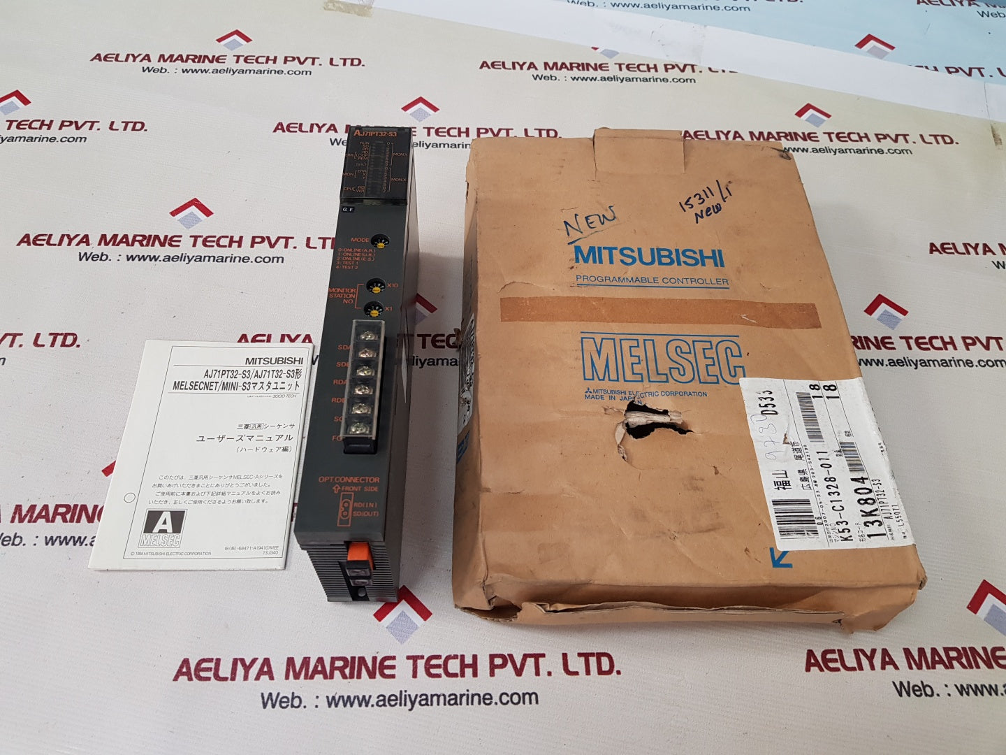 Mitsubishi electric aj71pt32-s3 programmable controller new