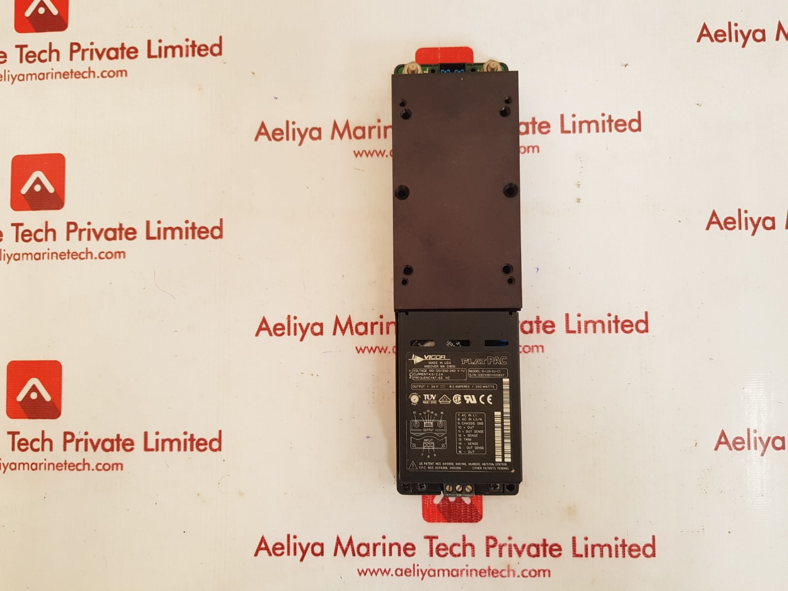 Vicor flat pac vi-lu3-eu-cc switching power supply