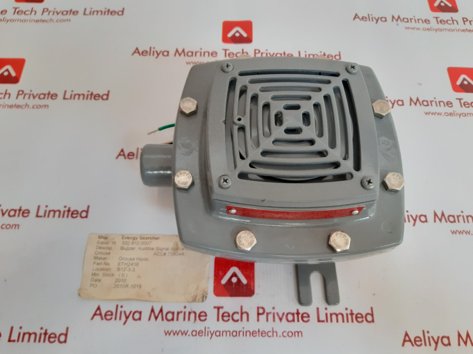 Cooper crouse-hinds eth2416 eth buzzer audible signal