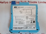 Measurement technology mtl5521 solenoid alarm driver