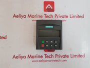 Siemens micromaster 4 6se6400-0be00-0aa1 basic operator panel bop-2