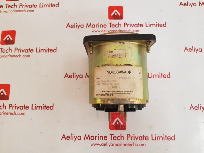 Yokogawa 103372alal7aaf frequency meter 50–70 hertz