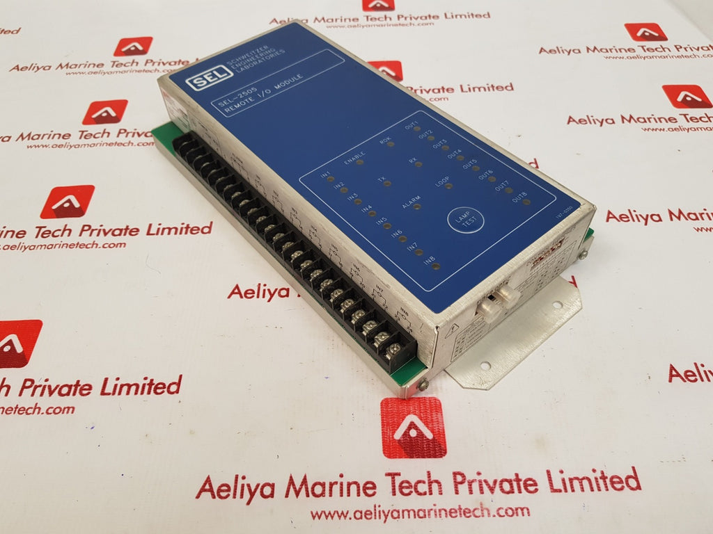 Dig Sel schweitzer engineering Sel-2505 remote i/o module – Aeliya Marine