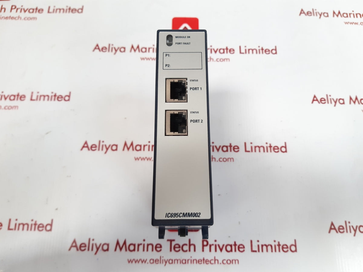 Ge ic695cmm002 rx3i 2 channel serial communications module – Aeliya Marine