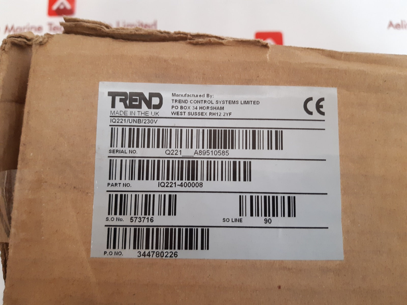 Trend iq221/unb/230v controller module iq221-400008