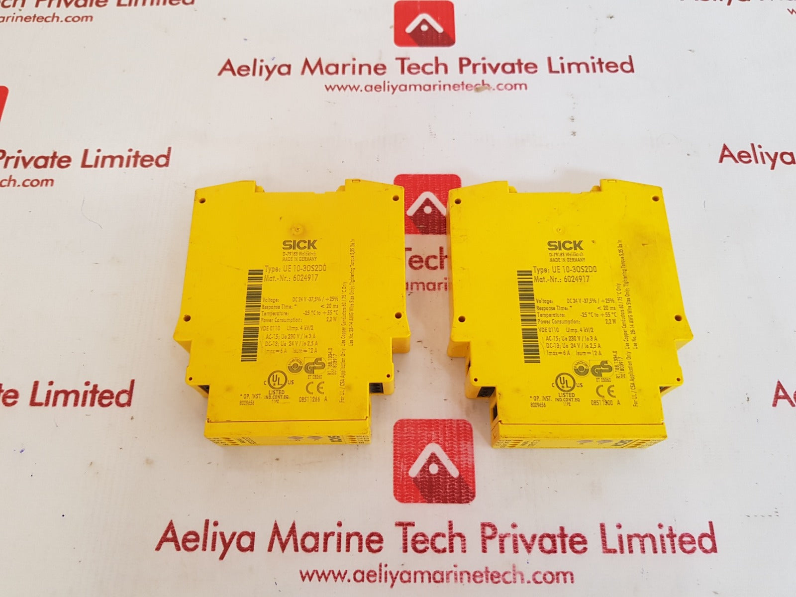 Sick  ue 10-3os2d0 intelliface safety relay