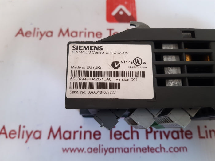 Unité De Contrôle SIEMENS SINAMICS CU240S DP - Référence 6SL3244-0BA20-1PA0 (Neuve)