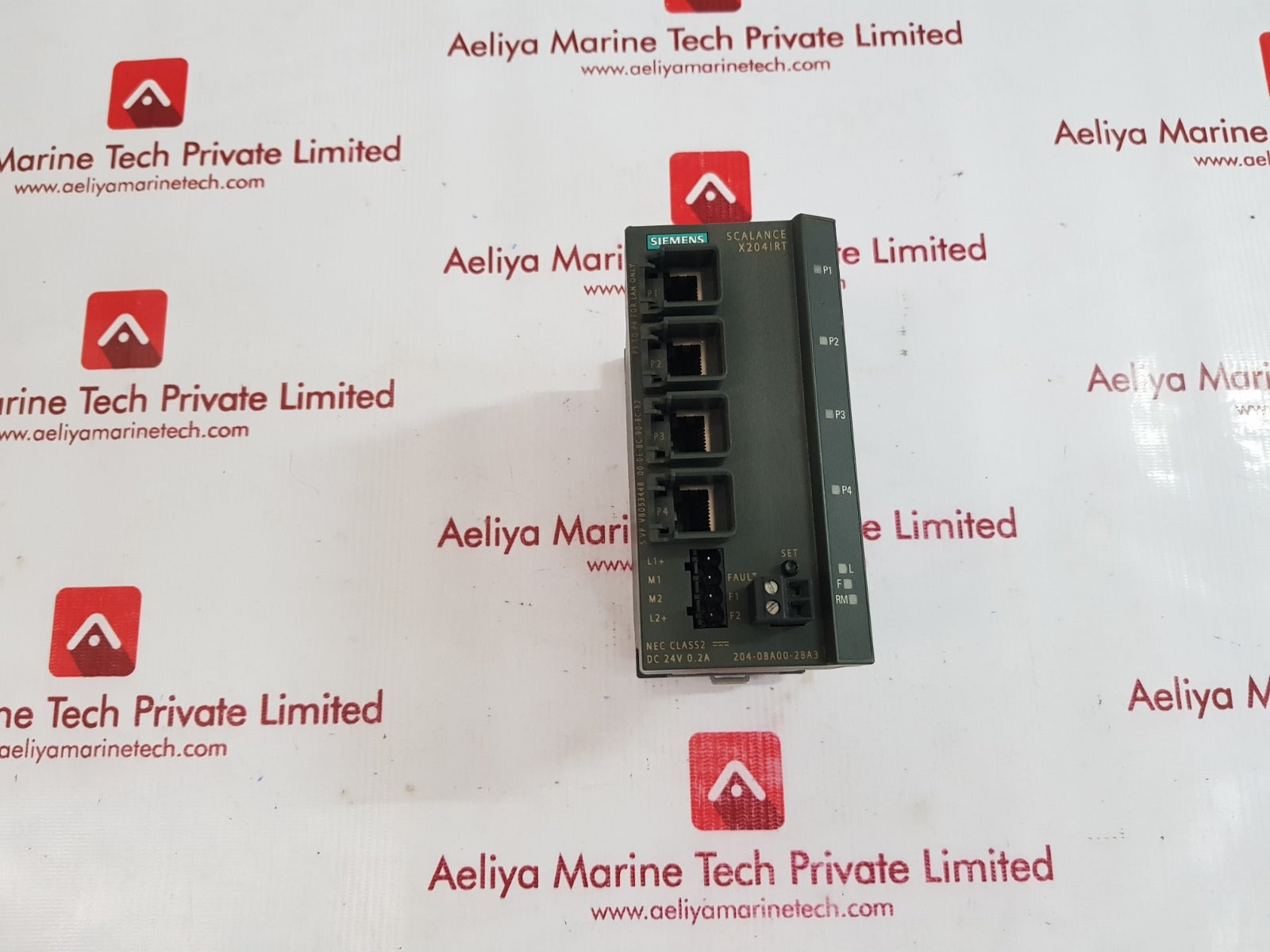 Siemens scalance x204irt 6gk5204-0ba00-2ba3 ethernet switch