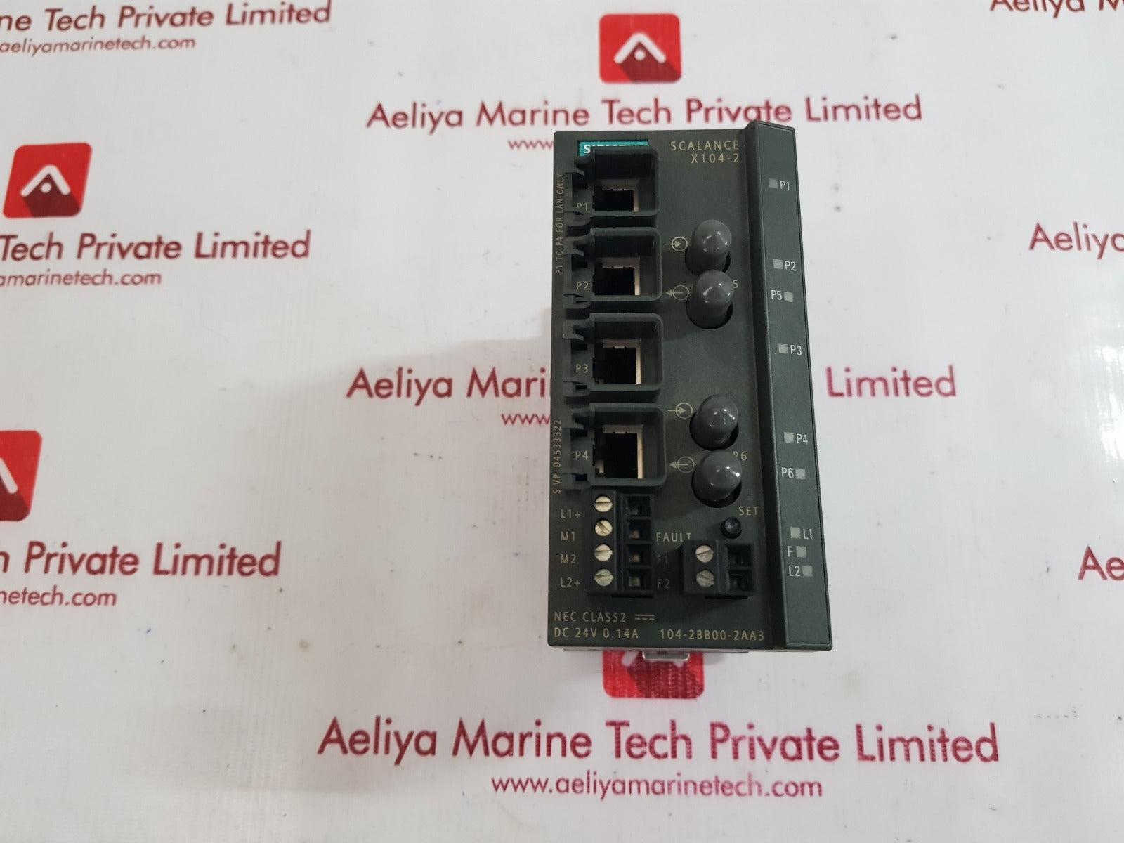 Siemens 6gk5104-2bb00-2aa3 scalance x104-2 ethernet switch