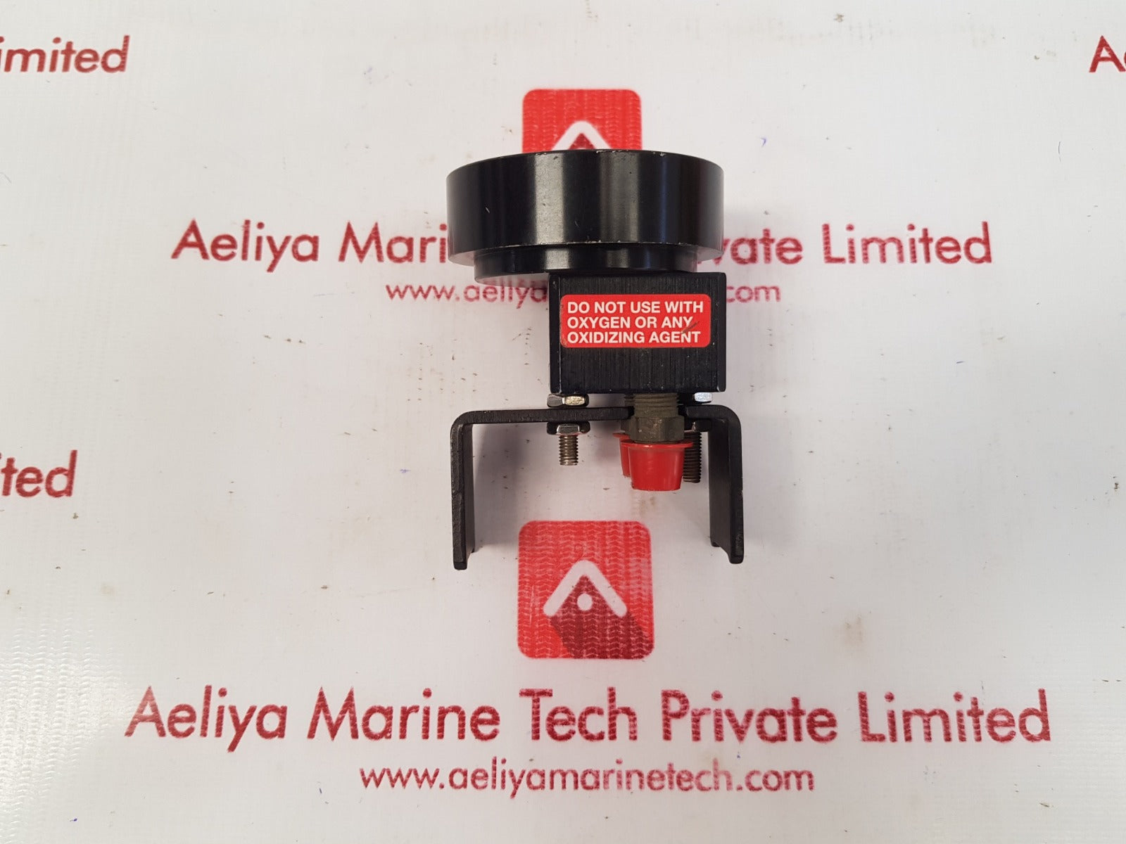 Quincy 124972-015 air compressor gauge 