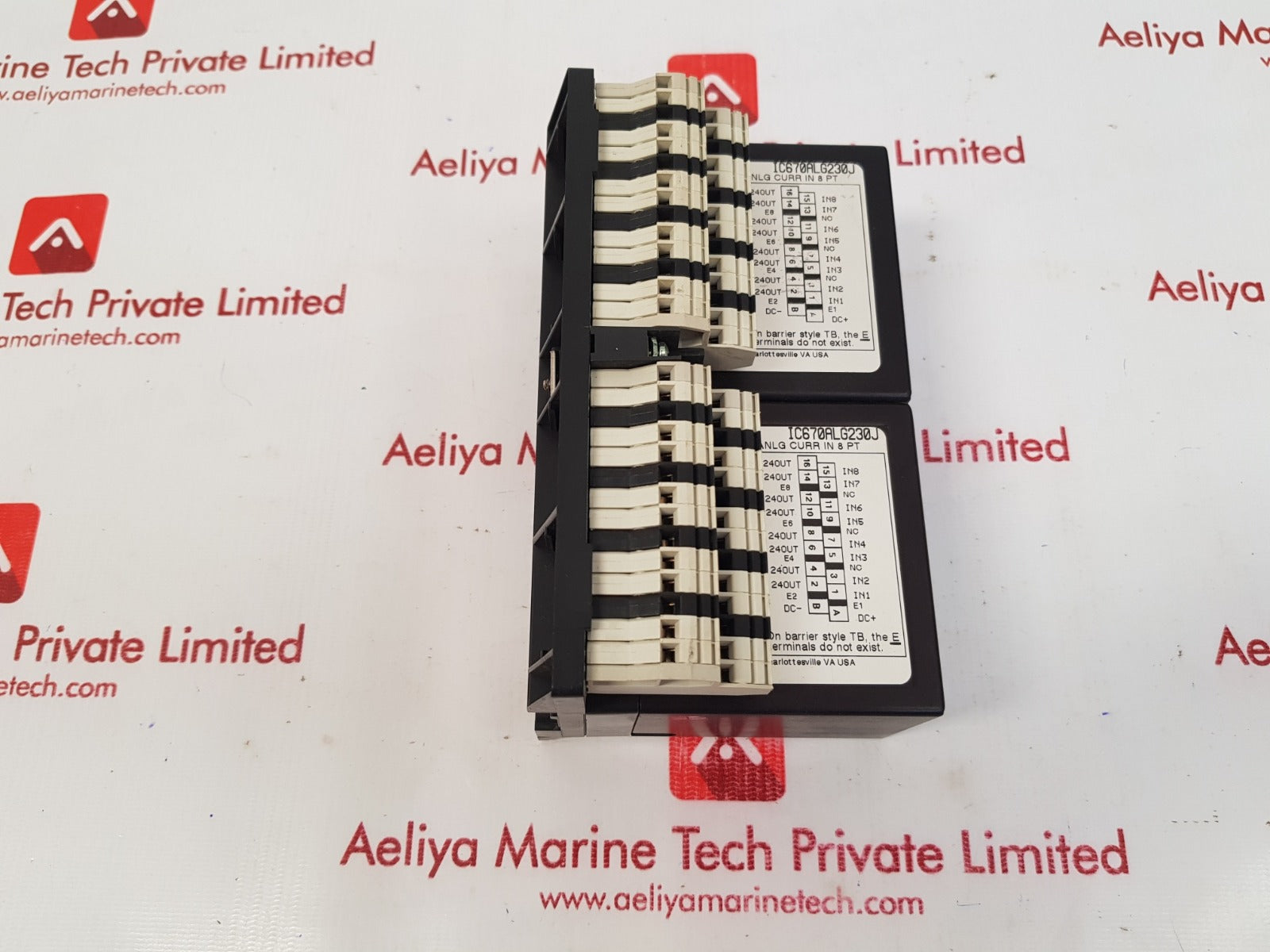 Ge fanuc Ic670alg230j analog input module with ic670chs002e i/o base
