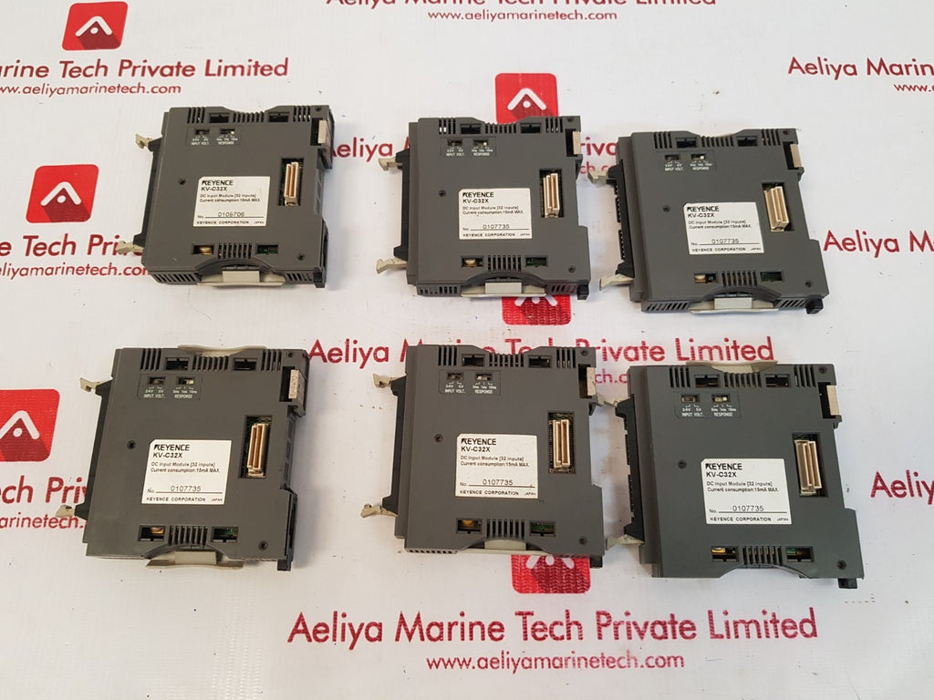 Keyence kv-c32x dc input module [32 inputs] – Aeliya Marine