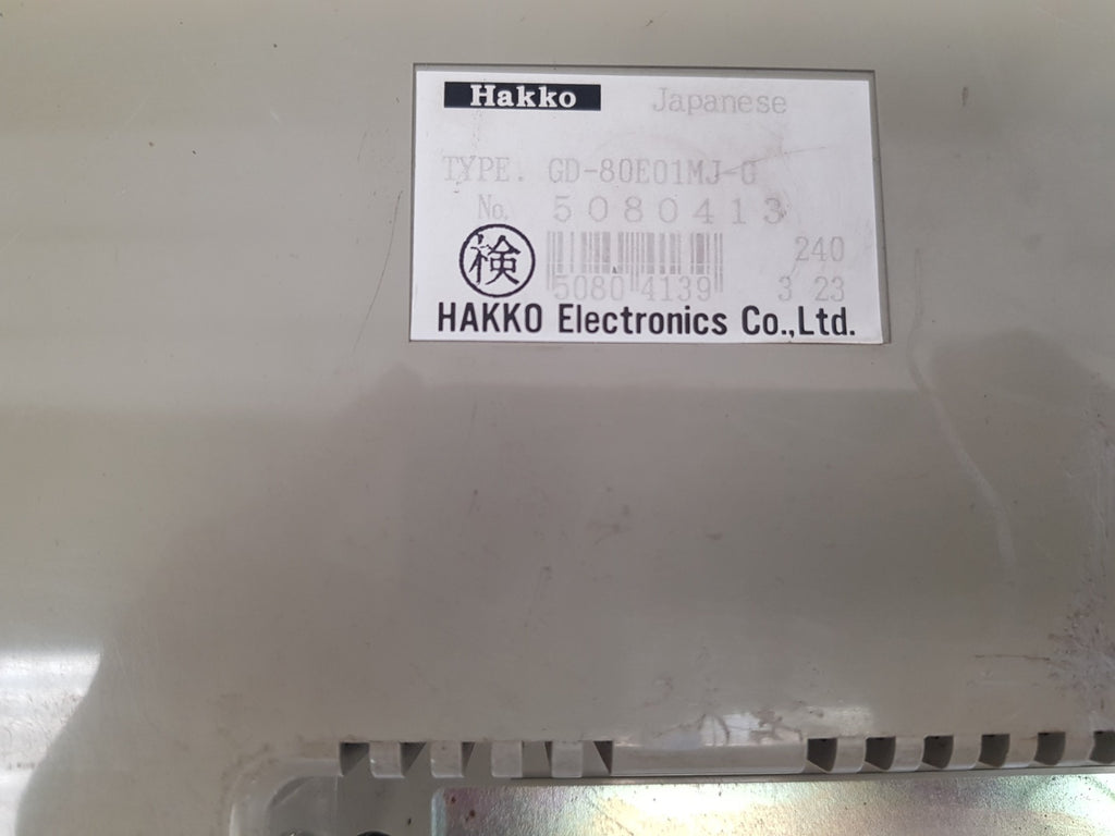 Hakko GD-80E01MJ-G Touch Screen Panel – Aeliya Marine