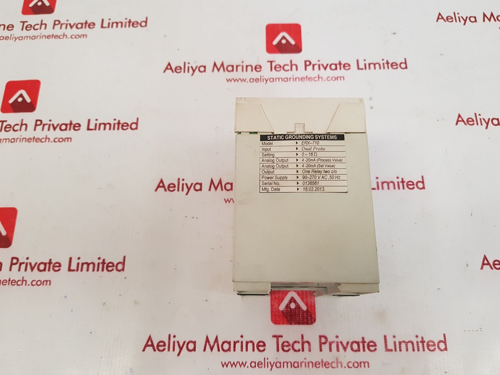 Honeywell erx-710-5-2b-d...rtr static grounding system 80 to 270 vac  50/60hz